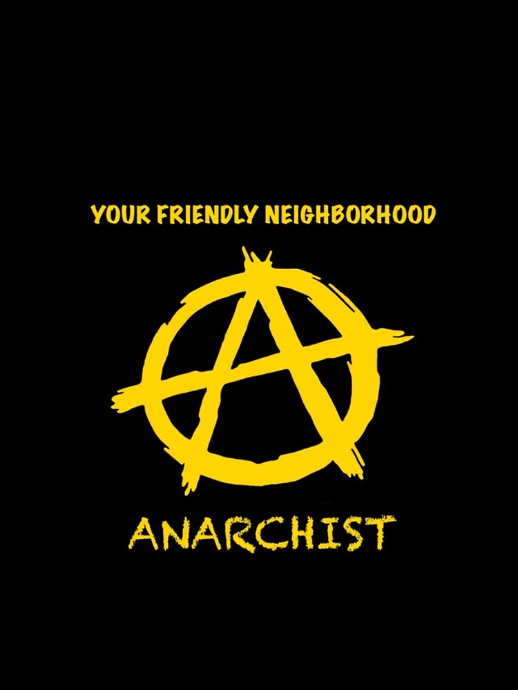 Thumbnail 4 of 4, iPhone Case, Friendly Anarchist designed and sold by RipeBananas.