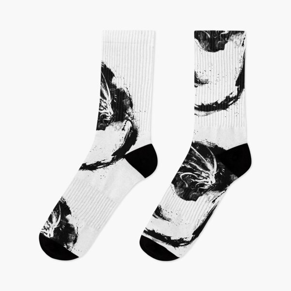 Item preview, Yin and Yang Japanese Dragon Calligraphy  designed and sold by Kibatsu.