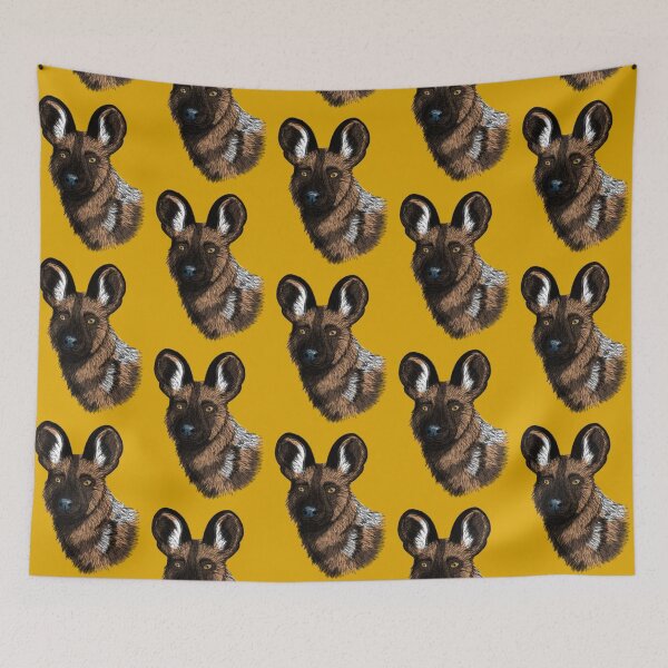 Item preview, African Painted Dog designed and sold by SugarSquiddy.