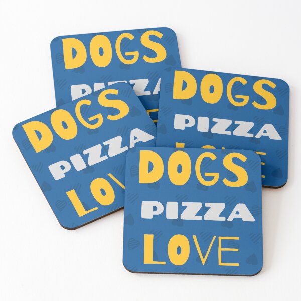 Item preview, Dogs Pizza Love designed and sold by formylovelydog.