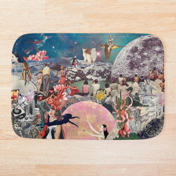 Collage Inception Bath Mat