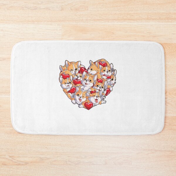 Item preview, Corgi Heart Valentines Day Shirt designed and sold by zedbubblez.