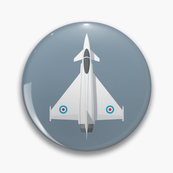 Item preview, Typhoon Jet Aircraft - Slate designed and sold by VoodooCircus.