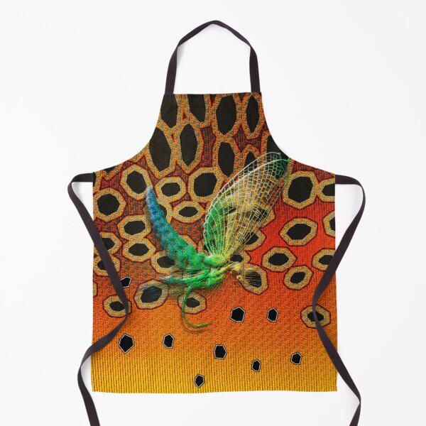 Item preview, Brown Trout Camo May Fly Texture designed and sold by MikaelJenei.