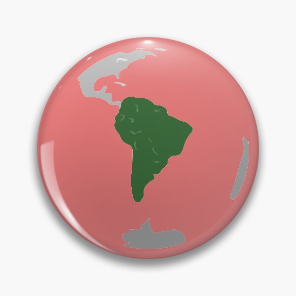 Item preview, Map of the continent of South America designed and sold by Mounir Ameur Ali.
