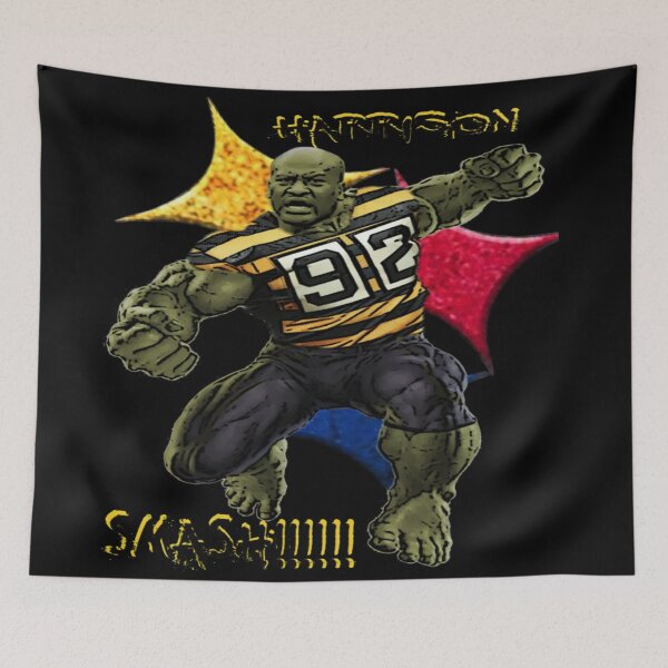 Item preview, HARRISON SMASH T-SHIRT designed and sold by TwoSixDesigns.