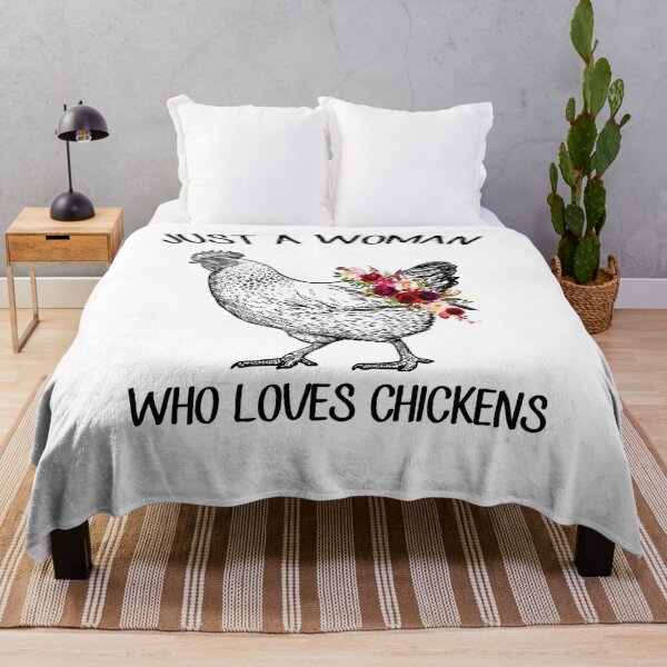Item preview, Just A Woman Who Loves Chickens designed and sold by ChelestonMiura.