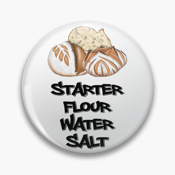 Item preview, Starter Flour Water Salt designed and sold by Balazs Borzon.