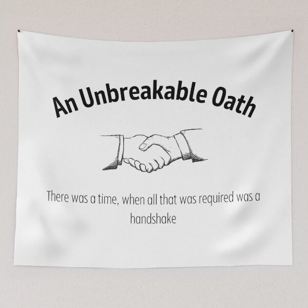 Item preview, Unbreakable Oath designed and sold by InputVSOutput.