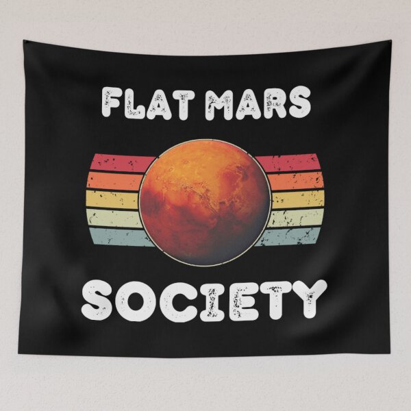 Item preview, Flat Mars Society  designed and sold by BibbsVincent.
