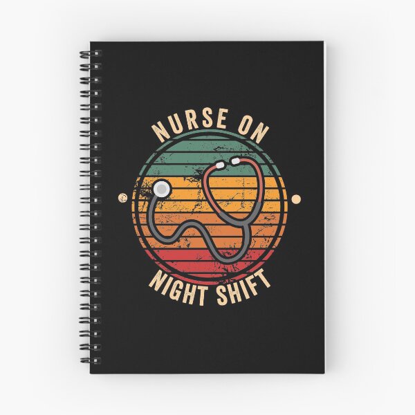 Item preview, Vintage nurse on night shift designed and sold by noahs-shop.
