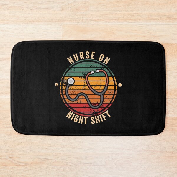 Item preview, Vintage nurse on night shift designed and sold by noahs-shop.