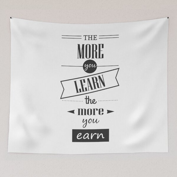 Item preview, The more you learn the more you earn designed and sold by elgreko.