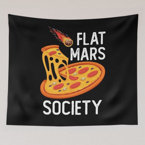 Item preview, Flat Mars Society designed and sold by csaron92.