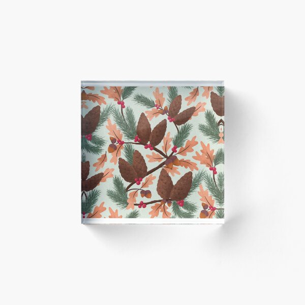 Item preview, Pinecones and Acorns | Original on Mint designed and sold by RebeccaFlaherty.