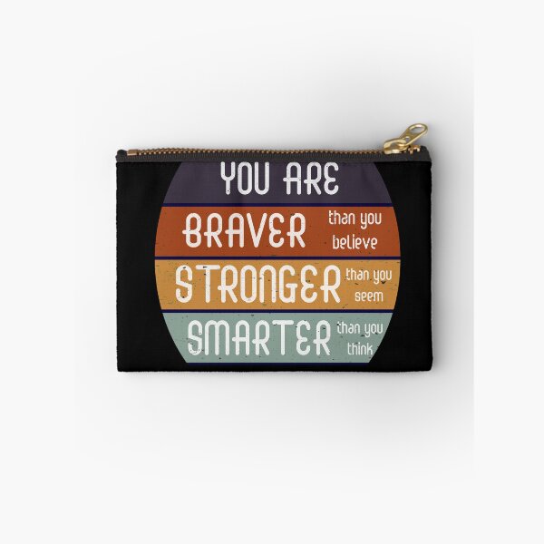 Item preview, You Are Braver Stronger Smarter designed and sold by VintagePrada.
