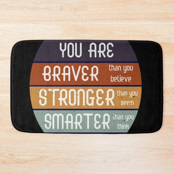 Item preview, You Are Braver Stronger Smarter designed and sold by VintagePrada.