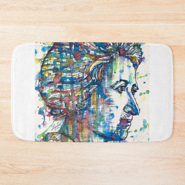 Item preview, ROSA LUXEMBURG watercolor and ink portrait designed and sold by lautir.
