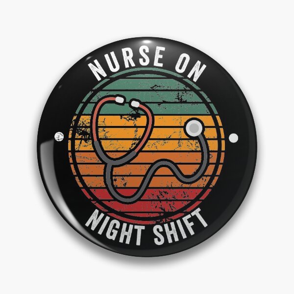 Item preview, Vintage nurse on night shift designed and sold by noahs-shop.