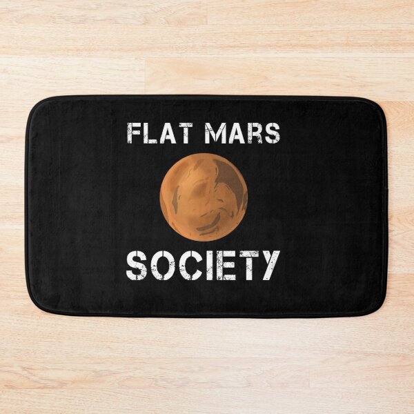 Item preview, Flat Mars Society designed and sold by BibbsVincent.