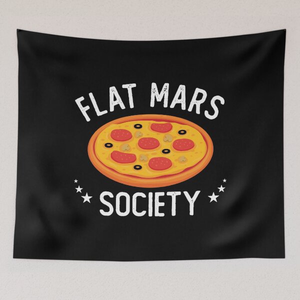 Item preview, Flat Mars Society designed and sold by csaron92.