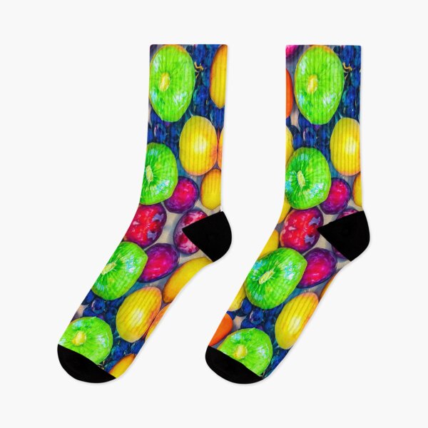 Item preview, Fruits and Vegetables Pattern designed and sold by DFLC Prints.