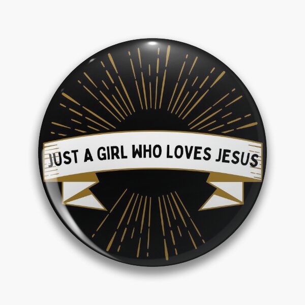 Item preview,  Just A Girl Who Loves Jesus designed and sold by Shash31.