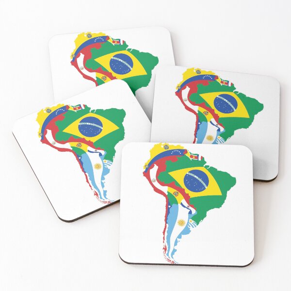 Item preview, Map of the continent of South America designed and sold by Mounir Ameur Ali.