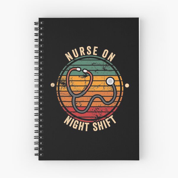 Item preview, Vintage nurse on night shift designed and sold by noahs-shop.