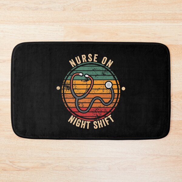 Item preview, Vintage nurse on night shift designed and sold by noahs-shop.