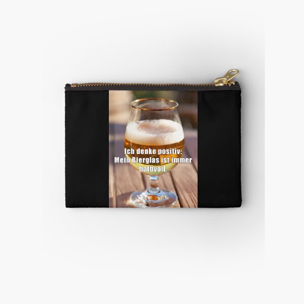 Item preview, I think positively: my beer glass is always half full. designed and sold by Ingo Gerlach.