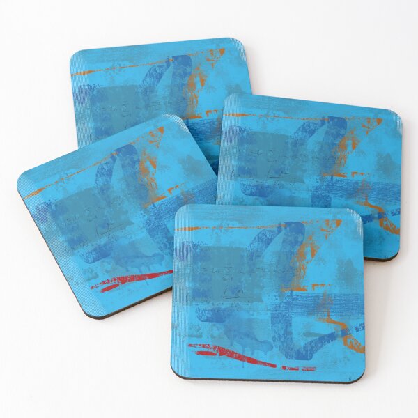 Item preview, Blue Equation Abstract Painting designed and sold by NIKOLAY GACHEV.