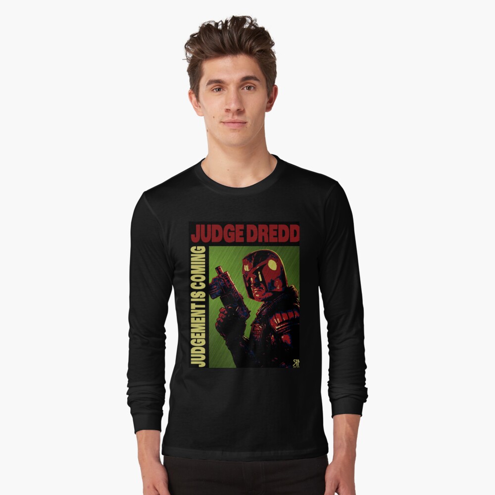 Judge Dredd - Youth Democracy (Front/Back Print) T-Shirt