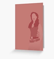 zoe, firefly Greeting Card