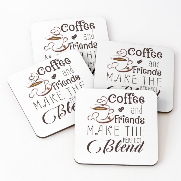 Item preview, Coffee and Friends Make The Perfect Blend designed and sold by ChelestonMiura.