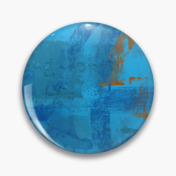 Item preview, Blue Equation Abstract Painting designed and sold by NIKOLAY GACHEV.