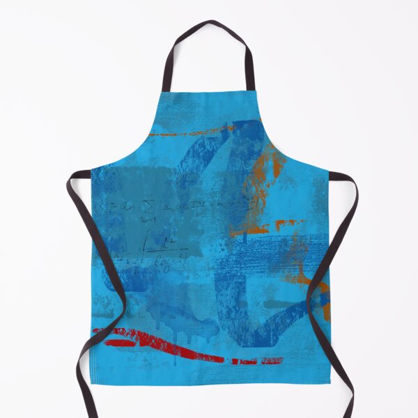 Item preview, Blue Equation Abstract Painting designed and sold by NIKOLAY GACHEV.