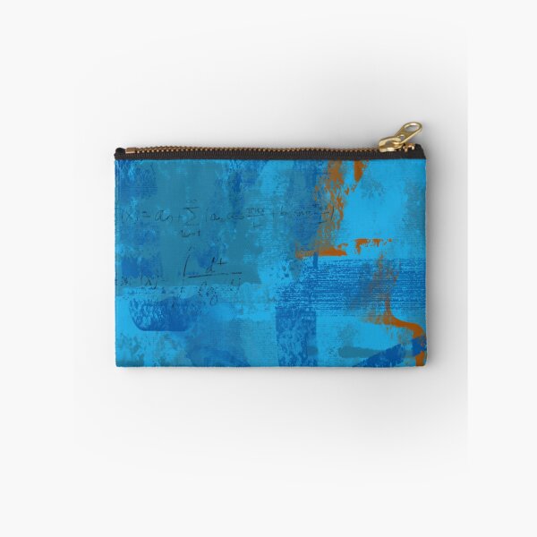 Item preview, Blue Equation Abstract Painting designed and sold by NIKOLAY GACHEV.