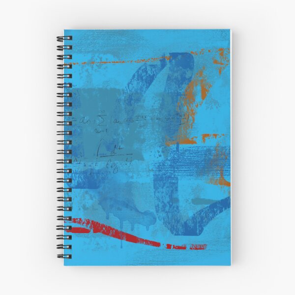 Item preview, Blue Equation Abstract Painting designed and sold by NIKOLAY GACHEV.