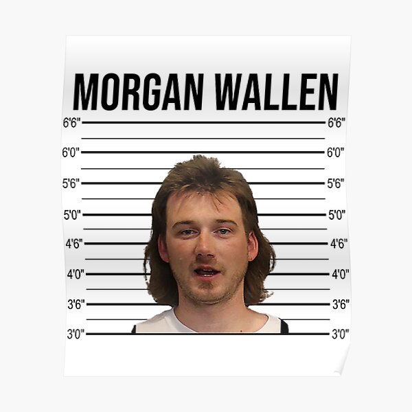 morgan wallen shirt mugshot