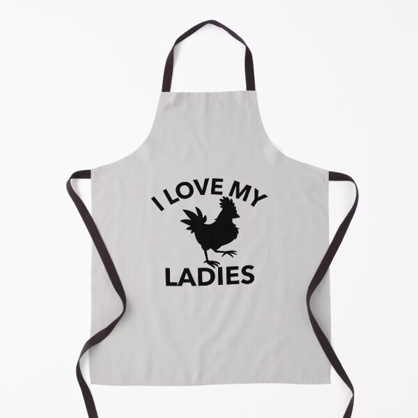 Item preview, I Love My Ladies - funny chicken design designed and sold by katiekendall.