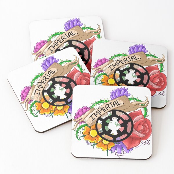 Item preview, Imperial banner, flower, tattoo style  designed and sold by Kalseru-crafts.