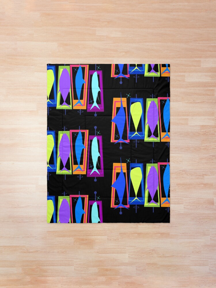 Alternate view of Fish sticks Comforter