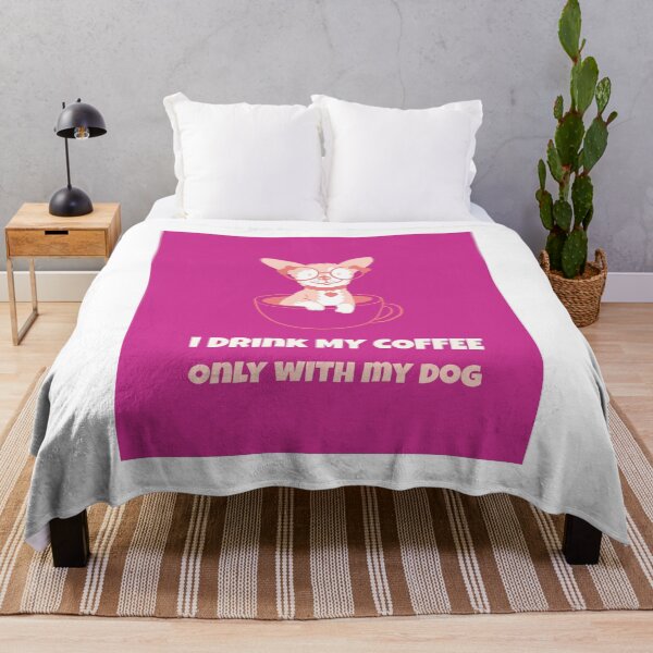 Item preview, I drink my coffee only with my dog designed and sold by formylovelydog.