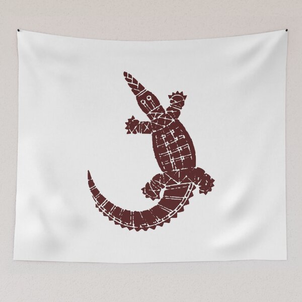 Item preview, Australian Aboriginal Art Crocodile designed and sold by kickwear-com.