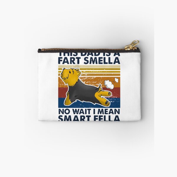Item preview, YORKSHIRE TERRIER THIS DAD IS A FART SMELLA NO WAIT I MEAN SMART FELLA VINTAGE designed and sold by anderson5252.