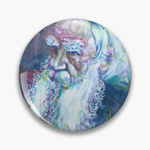 Item preview, LEO TOLSTOY watercolor portrait.7 designed and sold by lautir.
