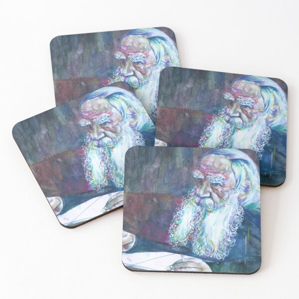 Item preview, LEO TOLSTOY watercolor portrait.7 designed and sold by lautir.