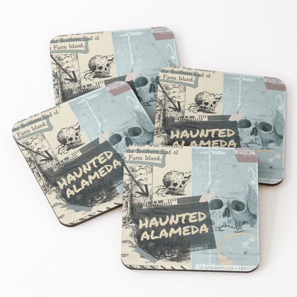 Item preview, Haunted Alameda (Skulls) designed and sold by ctrlaltwhat510.