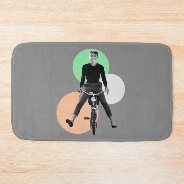 Item preview, Audrey Hepburn takes a bike ride designed and sold by NickiPost.